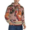 thumbnail image 2 of Johaoi Bluey Print Adult Hoodie Sweatshirt,Pullover Hooded Sweatshirt Aautumn Athletic Hoodie for Men-Medium, 2 of 7