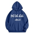 thumbnail image 6 of WENWU Womens Hoodies Long Sleeve Hoodie Womens Pullover Graphic Hoodies for Women Blue Sweater Fall Hoodies for Women’S Clothes, 6 of 7