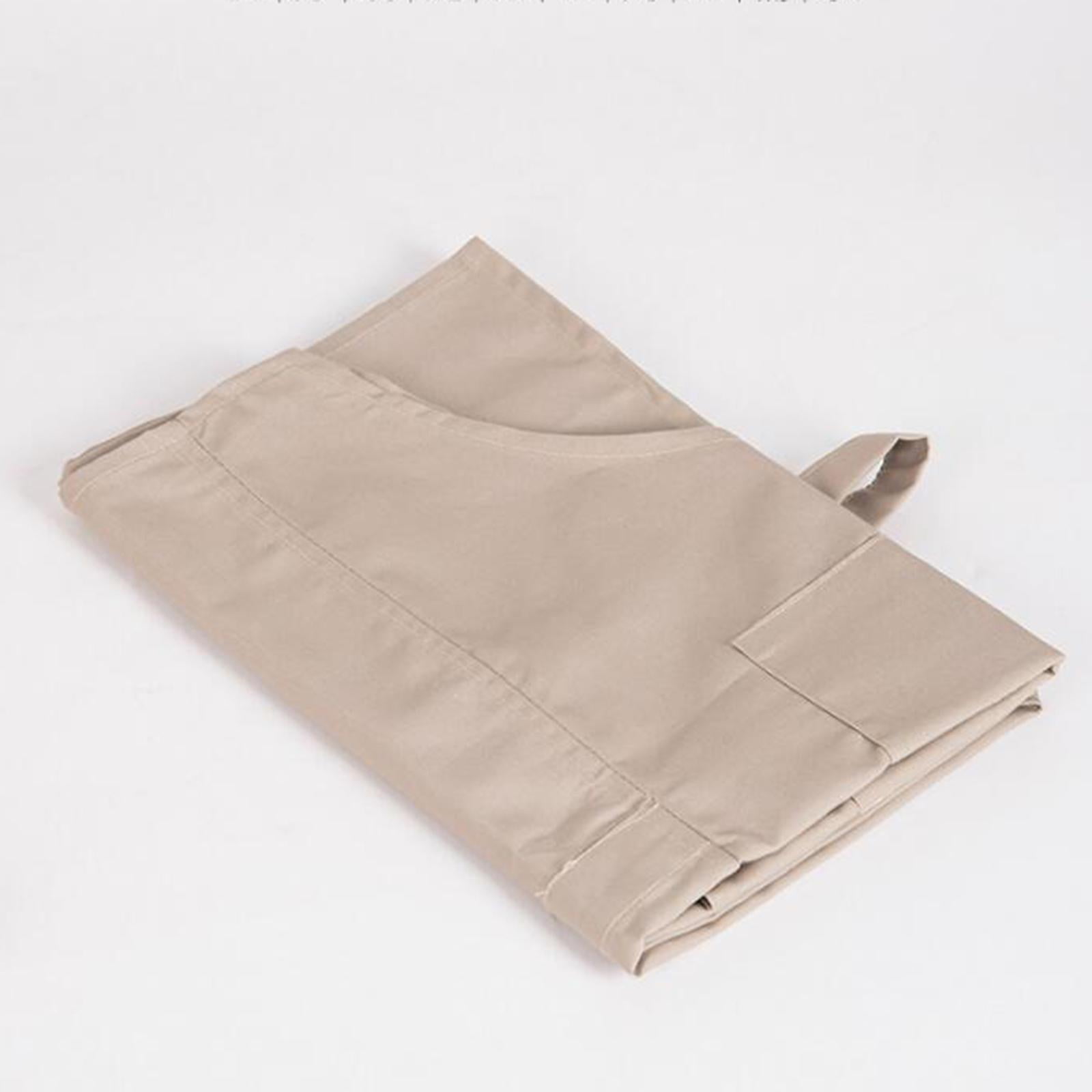 Pottery Apron Durable Canvas Water Resistant Adjustable Apron for Women Cooking Full Cover Split Leg Painting Oil Ceramics Apron
