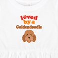 thumbnail image 4 of Inktastic Goldendoodle Dog Quote Girls Baby Dress, 4 of 5