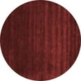 thumbnail image 1 of Ahgly Company Indoor Round Abstract Red Contemporary Area Rugs, 5' Round, 1 of 4