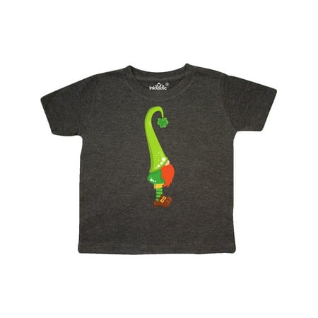 

Inktastic Gnome With Green Hat Saint Patrick s Day Gnome Gift Toddler Boy or Toddler Girl T-Shirt