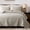 Beige, variant on WDCOZY Queen Size Quilt Set – Wheat Striped Pick Stitch Soft Lightweight Bedspread, Textured Coverlet, Farmhouse Country Rustic Bedding with 2 Pillow Shams, 3 Pieces