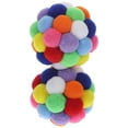 thumbnail image 2 of 2Pcs Interactive Cat Balls Plush Cat Ball Kitten Plush Ball Indoor Cat Balls Cat Bouncy Ball Toy, 2 of 2