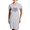 Heather Gray, variant on - LAX Grandma T Shirt - Women's Nightshirt