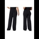 thumbnail image 3 of Pantalones de Vestir de Pierna para Mujer, de Cintura Alta, Elásticos, para Trabajo, Oficina, Negocios, Informales, con Bolsillos. Negro XL, 3 of 7