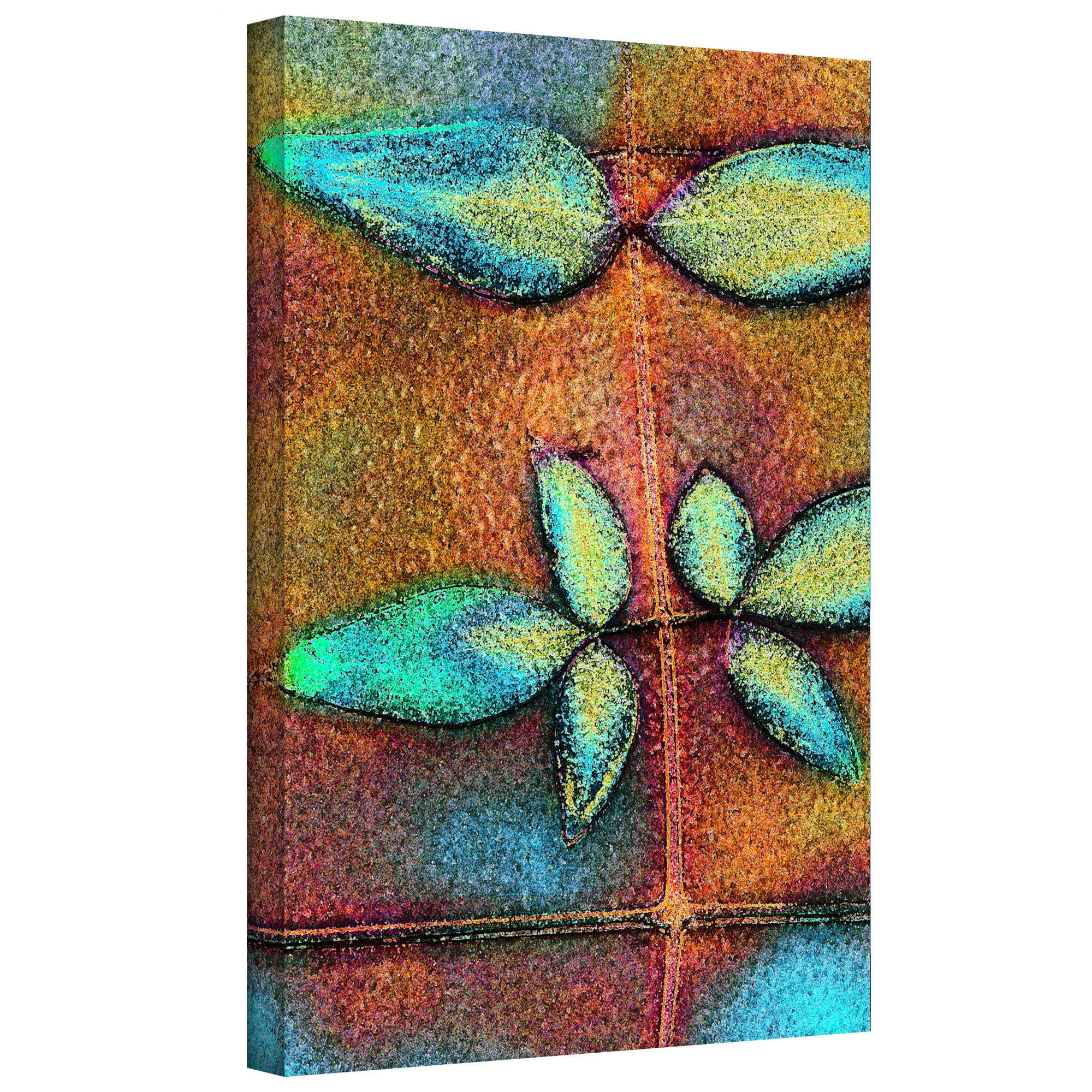Dean Uhlinger "Botanical Edges 2" Gallery-Wrapped Canvas