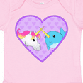 thumbnail image 4 of Inktastic Unicorn and narwhal cute couple Boys or Girls Baby Bodysuit, 4 of 5