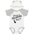 thumbnail image 3 of Inktastic Someone in Delaware Loves Me Boys or Girls Baby Bodysuit, 3 of 5