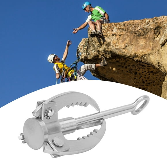 YLSHRF Stainless Steel Grapple Claw,Grappling Hook,Grappling Hook Durable Folding Survival Hook Stainless Steel Grapple Claw For Mountain Climbing Boat