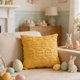 thumbnail image 1 of Easter Theme Spring Cute Egg Cushion Cover Soft Throw Pillow Cover For Sofa And Chair Ideal Choice For Easter Sofa And Bedroom Decoration, 1 of 6