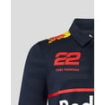thumbnail image 3 of Red Bull Racing F1 Kid's 2025 Yuki Tsunoda Team Polo Shirt- Youth Navy, 3 of 4