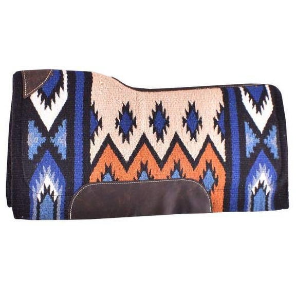 Showman 34" x 36" Royal Blue Memory Felt Bottom Saddle Pad