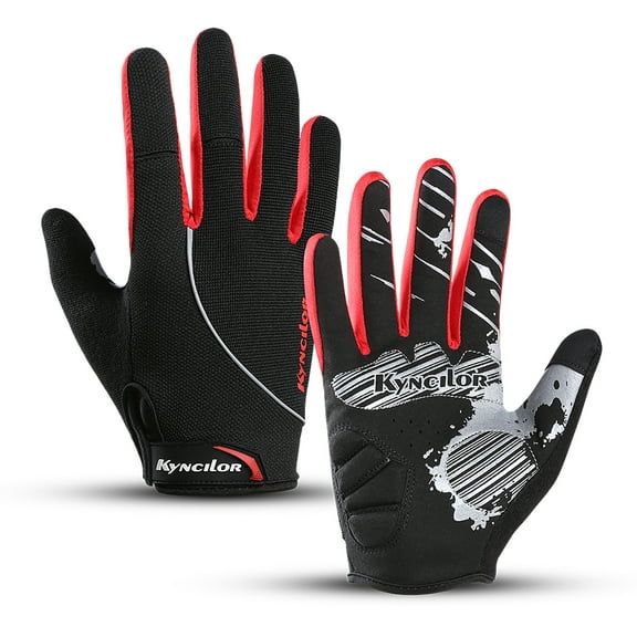 Lightweight Cycling Gloves for Men Women, Breathable Touchscreen Anti-Slip Road Mountain Bike Off-Road/Dirt Bike Gloves for MTB Racing Cycling Driving Outdoor Sports