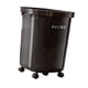 thumbnail image 3 of Contenedor de Basura con Ruedas Cubo de Residuos Grande Papelera Móvil Espaciosa Bote de Basura Práctico de Material PP Adecuado para Cocina Oficina B Negro, 3 of 8