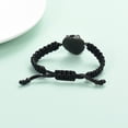 thumbnail image 4 of Lion Locket Adjustable Braided Rope Bracelet Memorial Cremation Jewelry for Ashes Holder Funeral Urn Bracelet for Ashes, 4 of 6