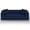 Blue + Foam+Spring, variant on 3-Seater Boneless Couch, No Assembly - Modern Sofa for Apartments and Offices