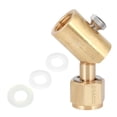 thumbnail image 1 of Adaptador de recarga de CO2 CGA320 con codo y válvula de liberación para SodaStream/Soda Club, 1 of 11