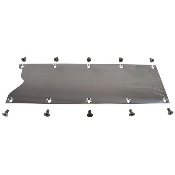 ICT Billet 551629 Engine Valley Plate, Knock Sensor Delete LS1