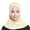 Beige, variant on Gold Baseball Caps Women Beading India Hat Muslim Ruffle Cancer Chemo Beanie Wrap Cap Scarf Shawl