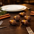 thumbnail image 4 of olkpmnmk Mini Pine Cones, Simulation Seasonal Fall Vase Filler Decor, Realistic Fake Pine Cones Acorns for Crafts, Mini Pinecones for Crafts DIY Handcraft Thanksgiving Autumn Home Party Decoration, 4 of 4