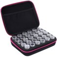 thumbnail image 1 of Caja de almacenamiento de 30 ranuras para bordado de diamantes, joyas, medicinas y accesorios de pintura (rosa) oso de fresa Electrónica, 1 of 5