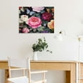 thumbnail image 5 of Fenyluxe Flowers Butterflies Maximalism Canvas Wall Art Print 16x12in, 5 of 6