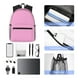 thumbnail image 4 of Easygdp Pink Mochila Casual para Portátil, Mochila para Escuela, Viajes, Negocios, 4 of 6
