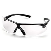 Black Frame/Clear Anti-Fog Lens