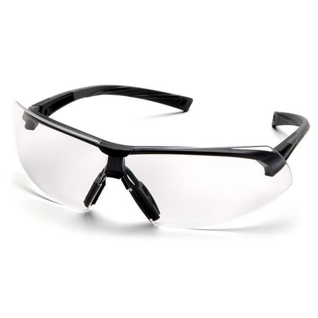 Black Frame/Clear Anti-Fog Lens