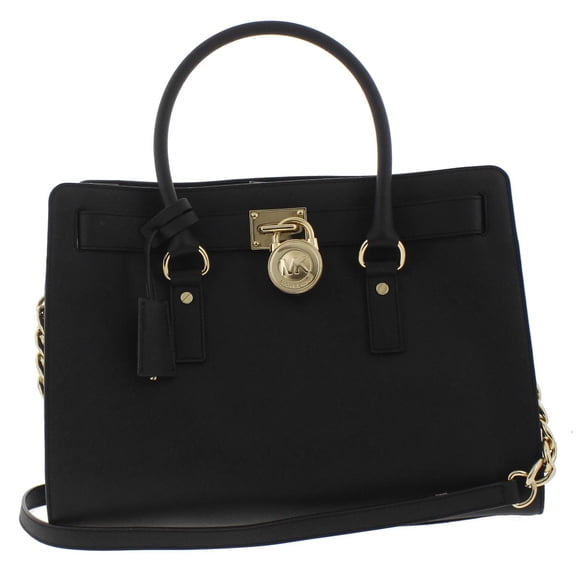 MICHAEL Michael Kors Womens Hamilton Leather Convertible East West Handbag