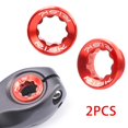 thumbnail image 3 of 2 tornillos de cubierta de duraderos, pernos BB M20, perno de fijación de de bielas, tuercas CNC para rodamiento de de piñón, kusrkot Perno del juego de bielas de bicicleta, 3 of 8