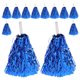 thumbnail image 1 of 12 piezas animadoras pomm pomm metálicas animadoras suministros accesorios de animación de mano para eventos deportivos escolares equipos de baile actuaciones, 1 of 6