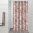 thumbnail image 2 of Swan Princess Castle Pattern Shower Curtain 36"x72" ,Bathroom Decorative Shower Curtains Set with 12 Hooks,Modern Waterproof Washable Shower Curtain, 2 of 6