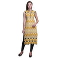 thumbnail image 1 of Bimba Kurti Droite Imprimée pour Femmes Sans Manches Tenue d'Été Kurta Tunique X-Small, 1 of 5