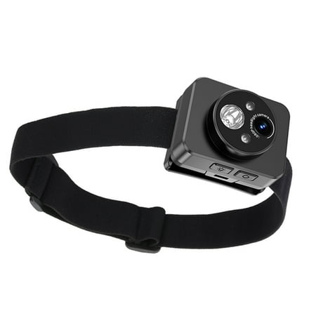 Gieenan Adventure Ready 1080P Sports Camera with Headlight for Nighttime Recording