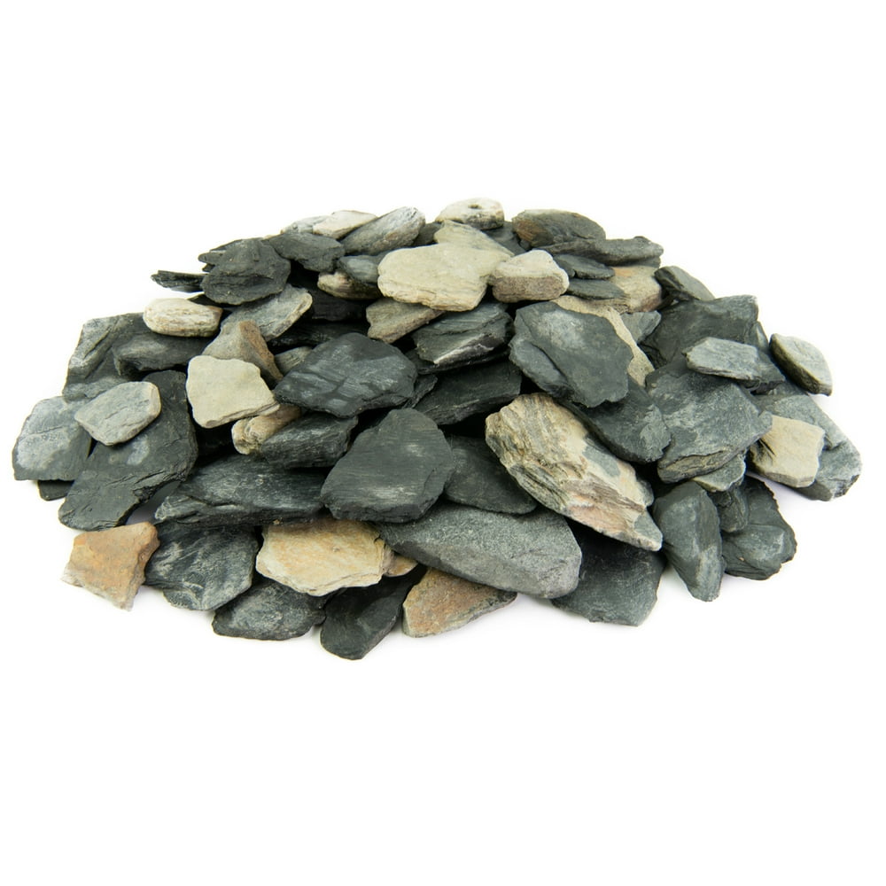 Black and Tan Slate Rock for Aquariums, Aquascaping, & Garden Stones