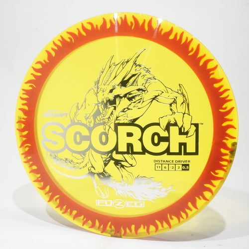 Discraft Fuzed Z Scorch Disc Golf Distance Driver, May Vary From Image