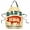 Multi 09, variant on Yehwow Coffee Set Patterns Bib Apron For Kitchen BBQ Gardening With Adjustable Neck Strap 27x31 Inch
