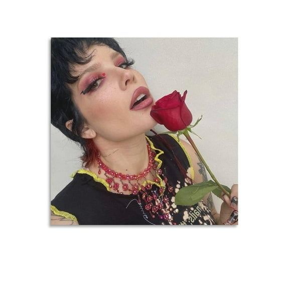 Halsey Poster Canvas Poster Bedroom Decoration Landscape Office Valentine's Birthday Gift