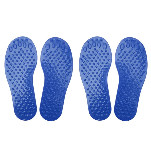 Marcadores de piso en forma de pie NikouMX 2 pares de PVC