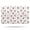 Princess and Fairy White Pattern, variant on Princess and Mushroom Pink Pattern Non Slip Microfiber Bathroom Rugs, Soft Rubber Backing Bath Mats for Bathroom Floor Tub and Shower,17"x27"