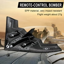 Remote Control Foam Aircraft Fixed Wing Two Channel Aircraft Model Remote Control Toy Aircraft, Xinsrenus Under $5! Remote Control Foam Aircraft