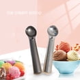 thumbnail image 4 of Inteprter Cuchara para helado, cuchara antiadherente, cuchara conductora de calor para sandía, herramienta para hacer bolas de cocina, Type3 NO3, 4 of 6