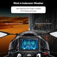thumbnail image 4 of Motorcycle CarPlay&Android Auto, Motorcycle GPS Navigation System, GPS for Motorcycles Waterproof, Built-in 64GB TF Card, 5 Inch, Dual Bluetooth, 4 of 7