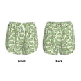 thumbnail image 3 of Pofeuu Cute Crocodile Print Women's Athletic Shorts Running Workout Shorts Tummy Control Quick Dry Gym Shorts with Pockets Double layer sports shorts-Medium, 3 of 7