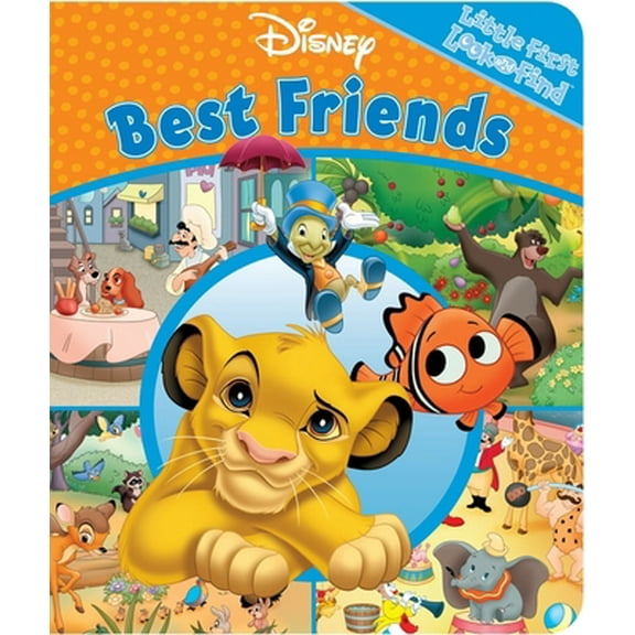 Pre-Owned Disney - Lion King, Cars, and More! Best Friends Little First Look and Find Activity Book - PI Kids (Unknown) 1412784379 9781412784375