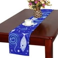 thumbnail image 3 of MKHERT Cute Marine Life Table Runner for Kitchen Wedding Party Home Decor 14x72 inch, 3 of 4