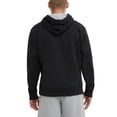 thumbnail image 2 of Sudadera con capucha Champion Powerblend de forro polar para hombre, color negro, 2 of 7