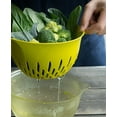 thumbnail image 6 of Nineware Colander Mixing Salad Bowl Set (1.2L/40oz) with Handle & Measurement Mark, Kitchen Basket Bowl, Pasta Strainer, Fruit & Vegetable, BPA free, Dishwasher Safe, Made in Korea, 6 of 11